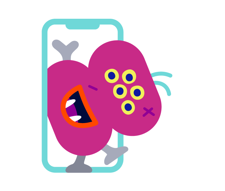 Mr Five Eyes standing on one leg
